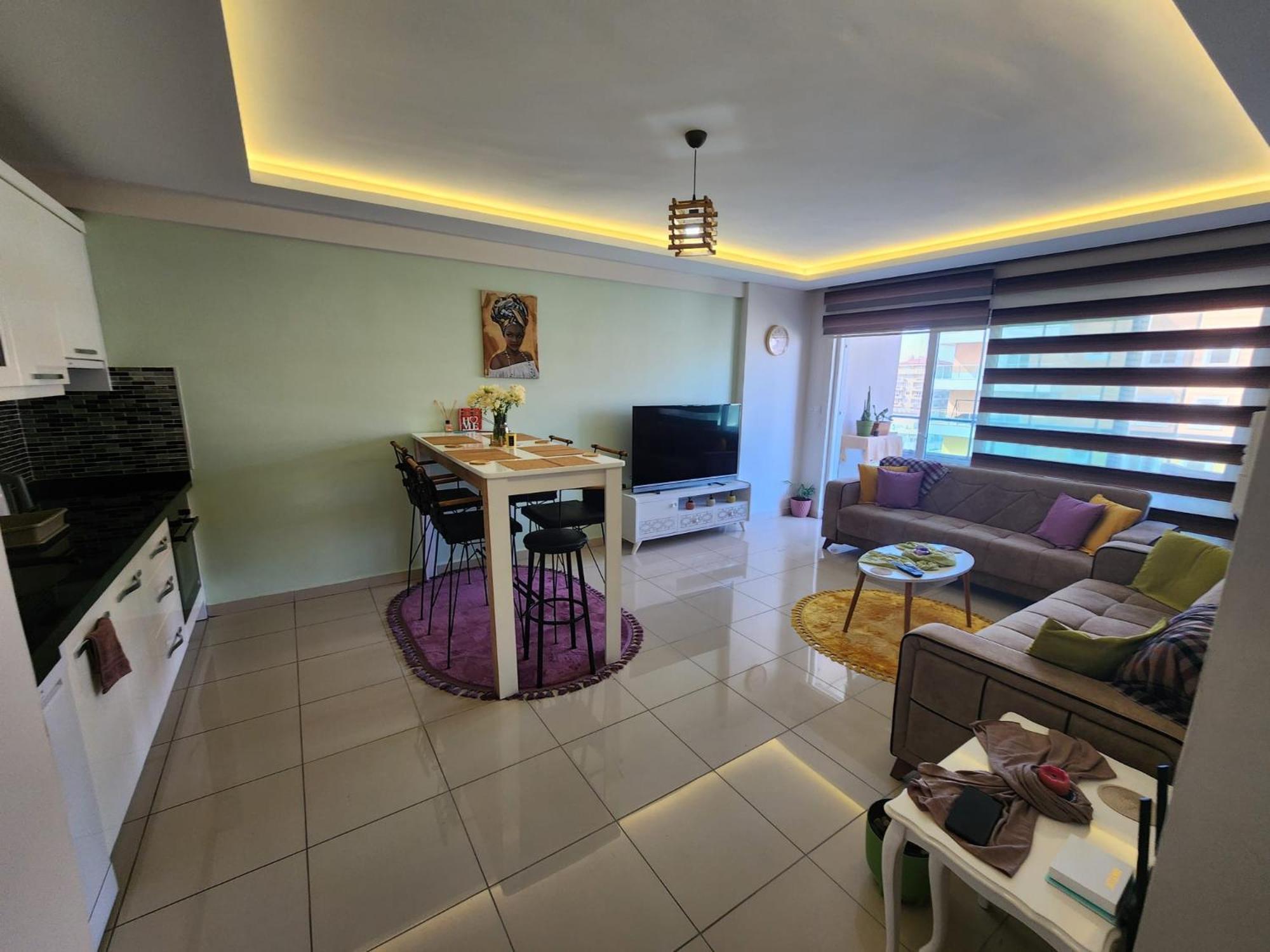 Cozy Sea View Next To The Beach, In The Mid Of The Market, Saturday Bazar, Restaurants & Bars Etc, Alanya Mahmutlar! Daire Dış mekan fotoğraf