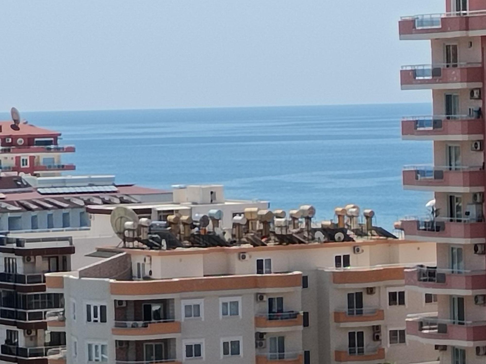 Cozy Sea View Next To The Beach, In The Mid Of The Market, Saturday Bazar, Restaurants & Bars Etc, Alanya Mahmutlar! Daire Dış mekan fotoğraf